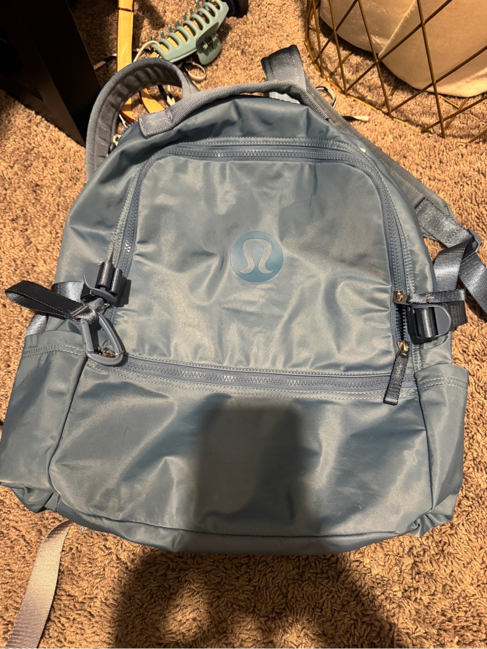 lululemon athletica womens Everyday Backpack - Light Blue